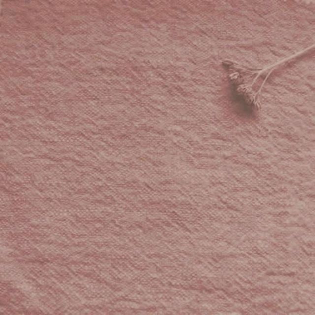 Bianco Dusty Pink - Stonewashed Staubige Rosa Leinenstoff