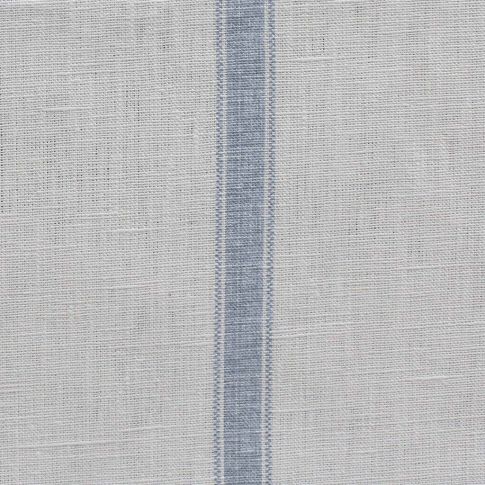 Rune Agate Blue - vertical blue tone striped fabric.