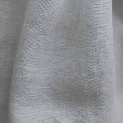 Bea Storm Grey - Linen Fabric - Medium Weight