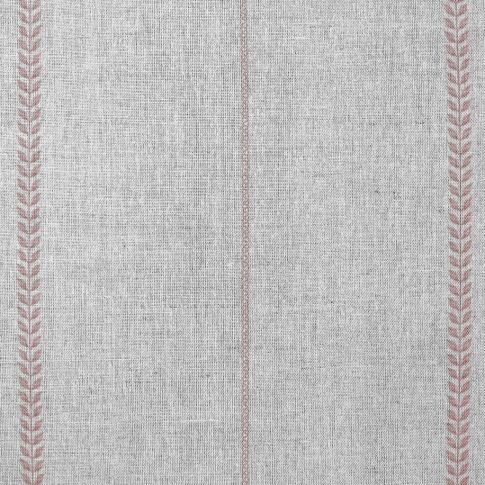Berit-NAT Dusty Pink - curtain fabric with Pink striped print