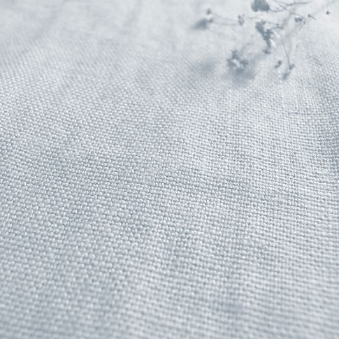Greta Pearl - Light grey upholstery fabric, 100% linen