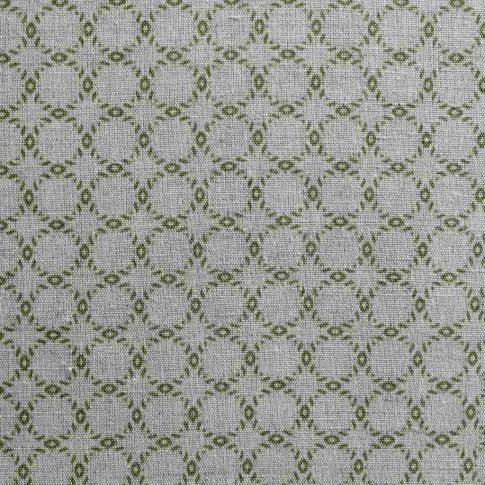 Rosalina Khaki - Green patterned fabric