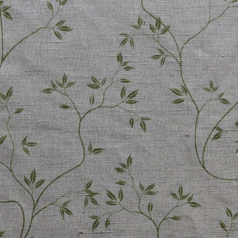 Tania Leaf - Curtain fabric with botanical print