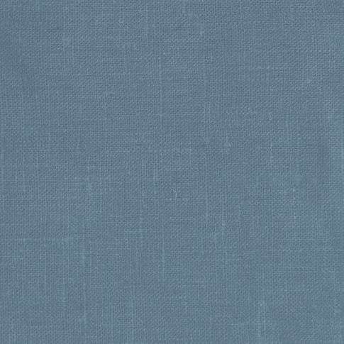 Linnea Blue Mist - Blauer Leinenstoff für Vorhänge