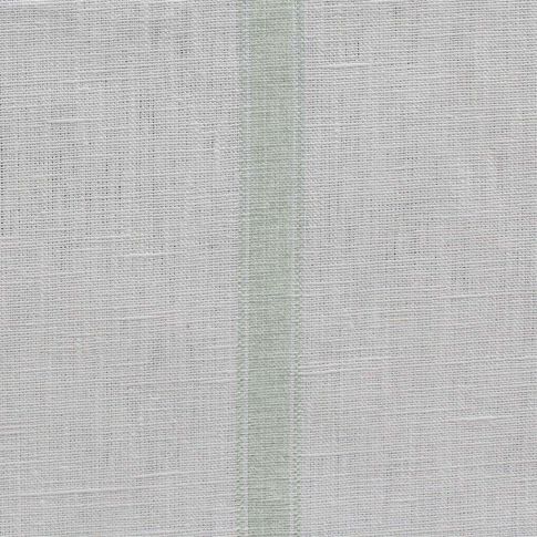 Rune Meadow - vertical Green tone striped fabric.