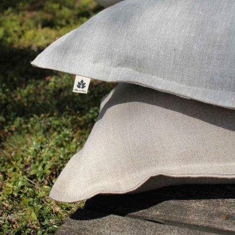 Sofia Cushion Cover, 100% pre-washed Linen